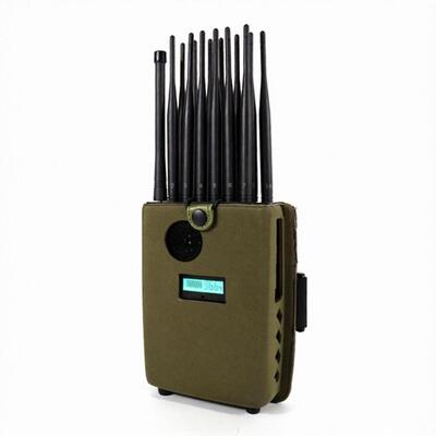 comprar Jammer do sinal do telefone celular de 14 faixas que bloqueia a escala 25 medidores de bateria de 12000mAh online manufacture