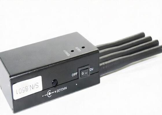 comprar DCS portátil 1805 do jammer do sinal da rede de 2.4G Wifi - caixa 1990MHz de alumínio preta online manufacture