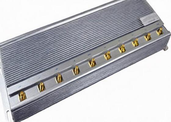 comprar Jammer fixo do sinal do telefone celular da cor de prata com 10 frequências diferentes online manufacture