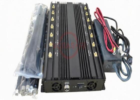 comprar 10 - construtor do sinal da pilha do raio da tampa de 60m, frequência completa móvel do dispositivo 40W do jammer do sinal online manufacture