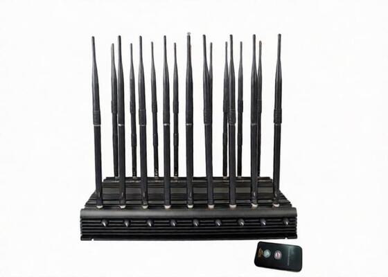 comprar Jammer do sinal do telefone celular de 18 antenas com acessório 5 ventiladores de refrigeração online manufacture