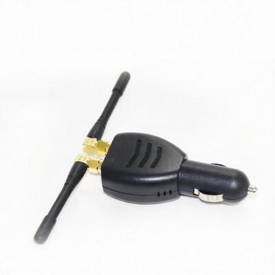 comprar 2 bandas Mini carregador de carro GPS L1 L2 celular bloqueador de sinal 5-15 metros de raio online manufacture