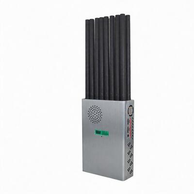 comprar dispositivo do aparelho de interferência do telefone celular do aparelho de interferência 12000mAh do sinal do telefone da frequência ultraelevada do VHF de 25m online manufacture