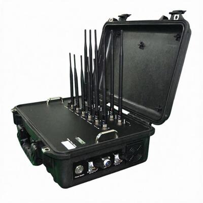comprar 12 jammer portáteis do sinal do jammer 2/3/4G 86W GPS do sinal das antenas 10-80m online manufacture