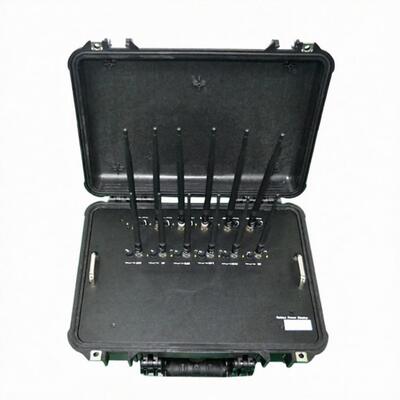 comprar 10-80m VHF portátil da frequência ultraelevada de 86 faixas do jammer 12 do sinal do watt para 2 3 4G online manufacture