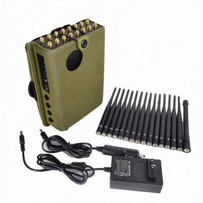 comprar Antenas Handheld DC12V do jammer 2G 3G 4G 16W 6 do sinal de ICNIRP 12000mAh online manufacture