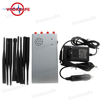 Eight Antennas GPS Signal Jammers 8 Bands With 30 Meters Radius