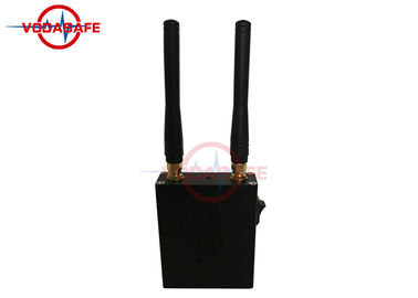 Pocket Design RF Signal Jammer , Cell Phone Scrambler Black Aluminum Case