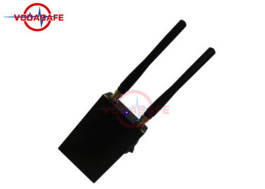 Pocket Design RF Signal Jammer , Cell Phone Scrambler Black Aluminum Case