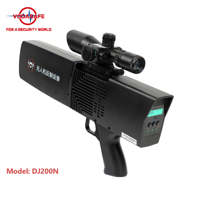Portable High Power 55W Drone Signal Jammer Outdoor For RC2.4G 5.8G GPSL1 L2L5